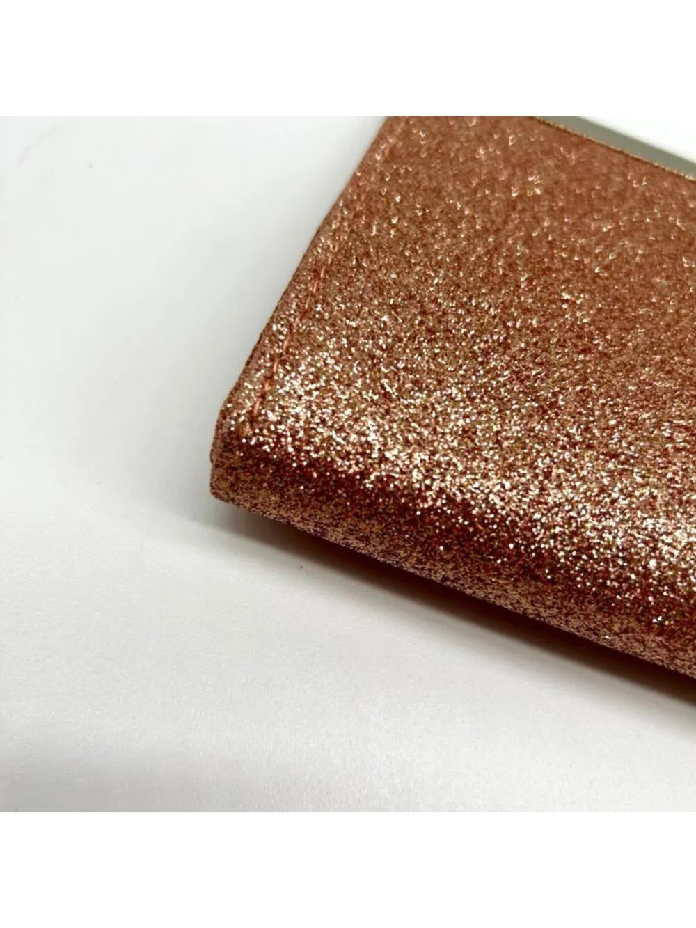 I.N.C. International Concepts Rose Gold Fabric Evening Clutch